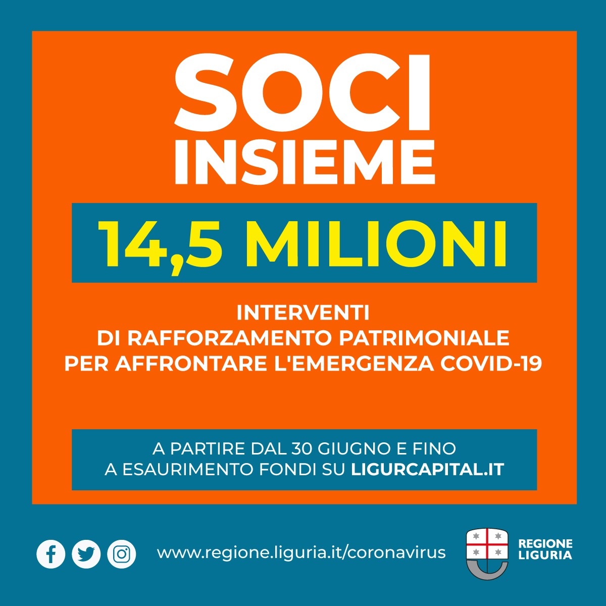 locandina bando Ligurcapital