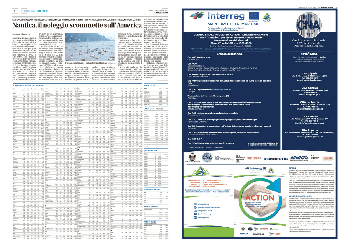 secolo XIX 30 06 2021
